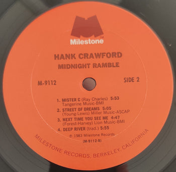 Midnight Ramble - Crawford, Hank