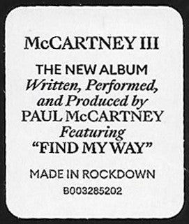Mccartney Iii - Mccartney, Paul
