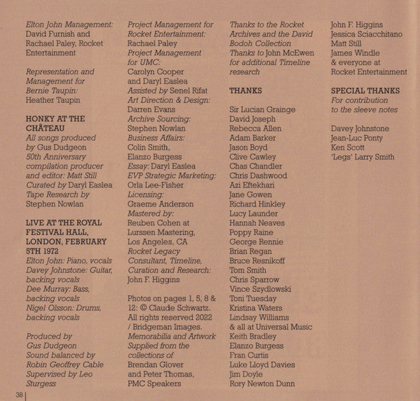 Honky Chateau (50th Anniversary) - John, Elton