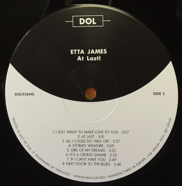 At Last! - James, Etta