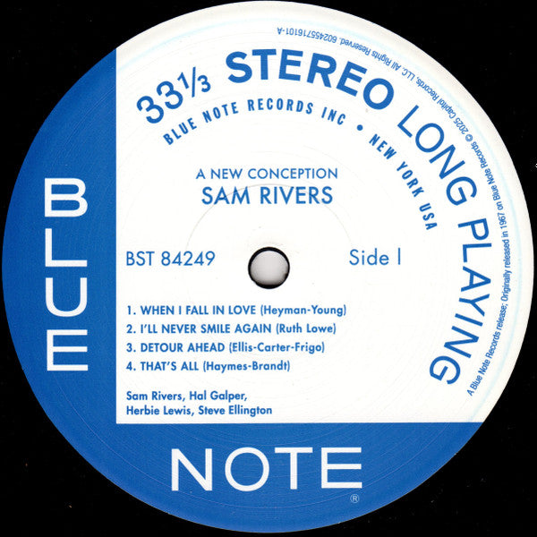 A New Conception - Rivers, Sam