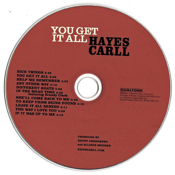 You Get It All - Carll, Hayes