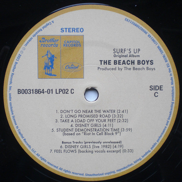 Feel Flows The Sunflower & Surf's Up Sessions - Beach Boys