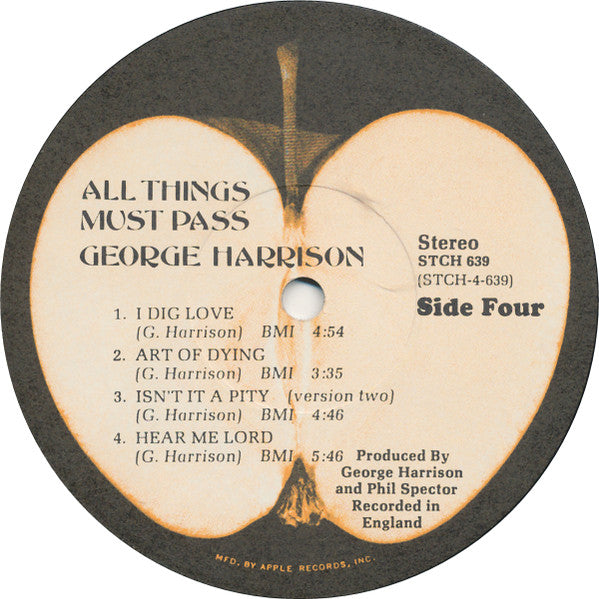 All Things Must Pass - Harrison, George