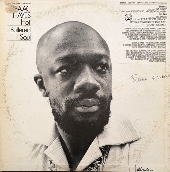Hot Buttered Soul - Hayes, Isaac