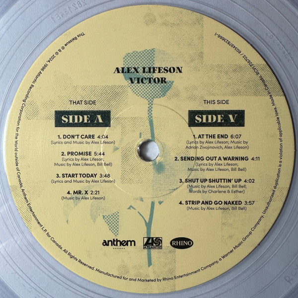 Victor - Lifeson, Alex