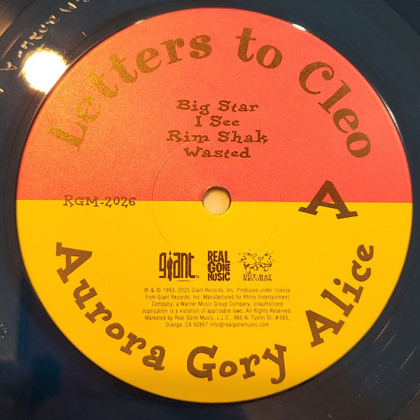Aurora Gory Alice - Letters to Cleo