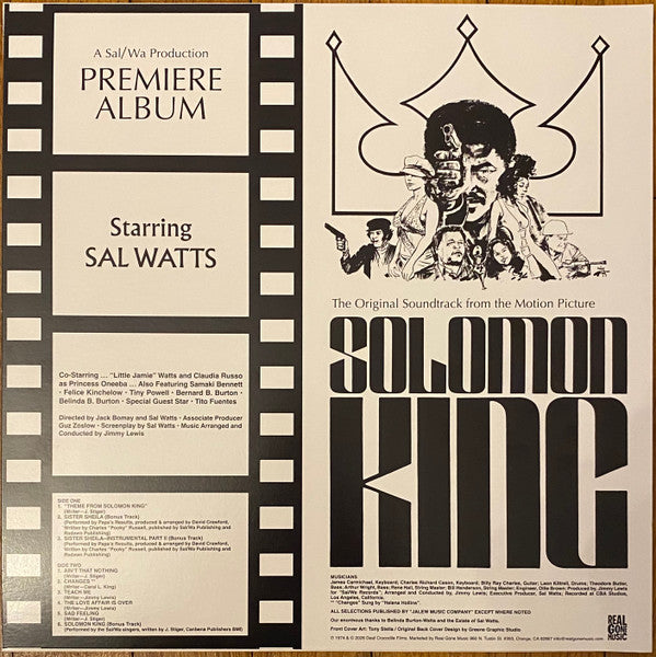 Solomon King (Original Soundtrack)(Various Artists - Various - O.S.T.