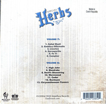 Metal Fingers Presents: Special Herbs Vol. 7 & 8 - MF DOOM