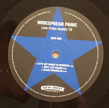 Live From Austin, Tx - Widespread Panic