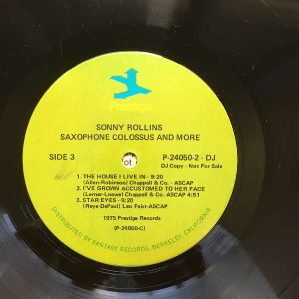 Saxophone Colossus And More - Rollins, Sonny