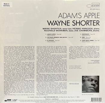 Adam's Apple - Shorter, Wayne