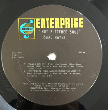 Hot Buttered Soul - Hayes, Isaac