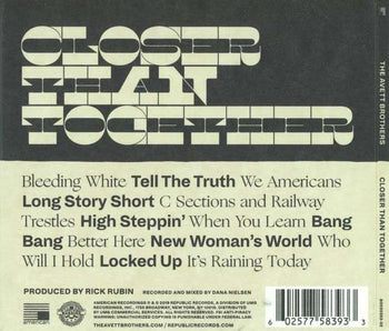 Closer Than Together - Avett Brothers