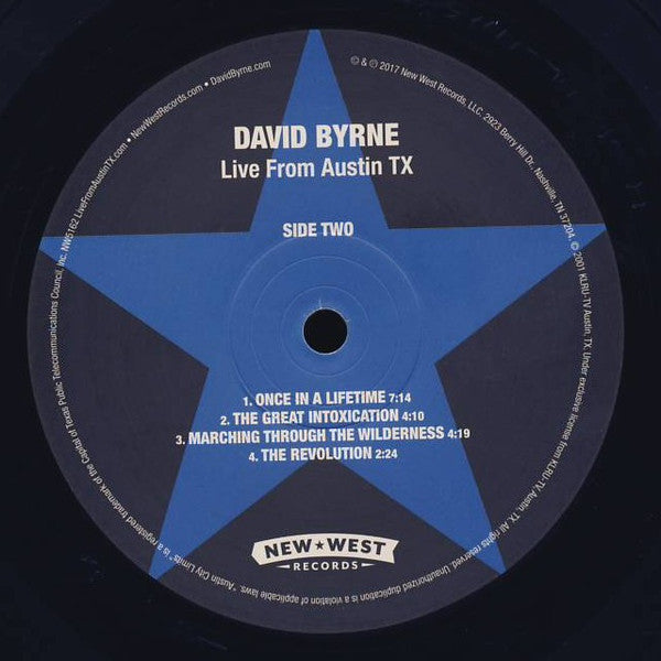 Live From Austin, Tx - Byrne, David