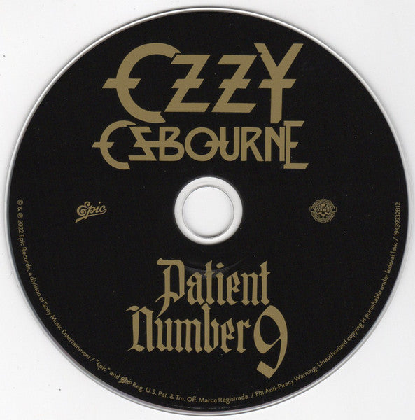Patient Number 9 - Osbourne, Ozzy
