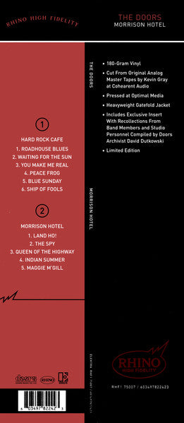 Morrison Hotel - Doors