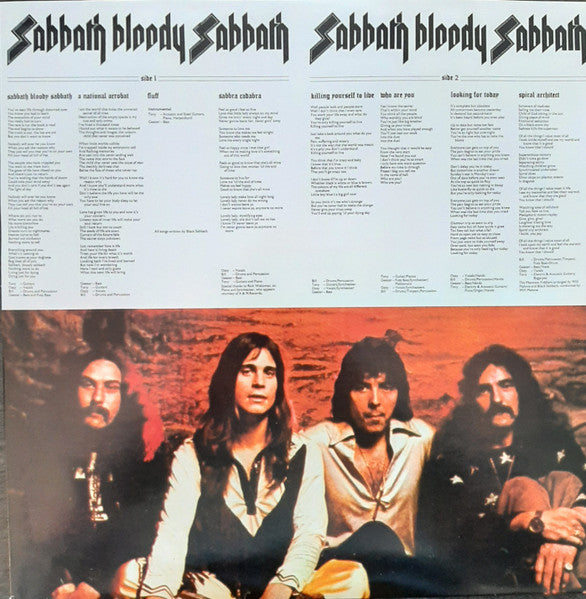 Sabbath Bloody Sabbath [180 Gram Limited Edition Vinyl] - Black Sabbath
