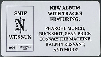 Infinity - Smif-n-Wessun