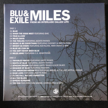 Miles: From An Interlude Called Life - Blu & Exile