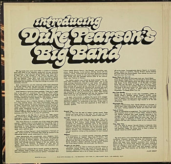 Introducing Duke Pearson’s Big Band - Pearson, Duke Big Band
