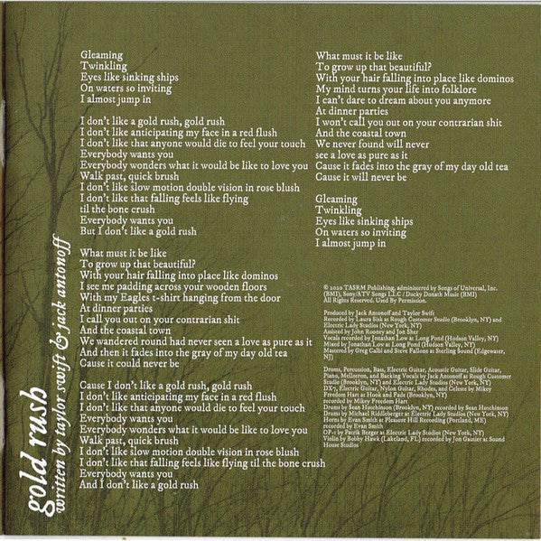 Evermore - Swift, Taylor