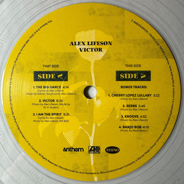 Victor - Lifeson, Alex