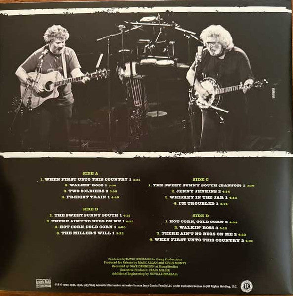 Bare Bones: Volume III - Alternate Takes - Garcia, Jerry / Grisman, David