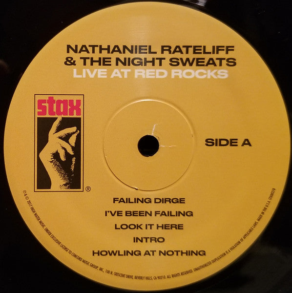 Live At Red Rocks  - Rateliff, Nathaniel And The Night Sweats