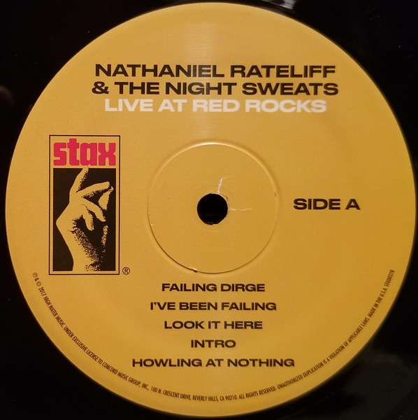Live At Red Rocks  - Rateliff, Nathaniel And The Night Sweats