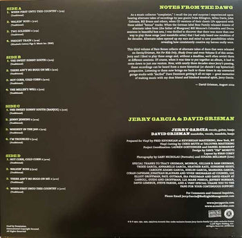 Bare Bones: Volume III - Alternate Takes - Garcia, Jerry / Grisman, David