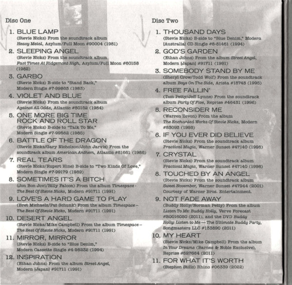 Complete Studio Albums & Rarities - Nicks, Stevie