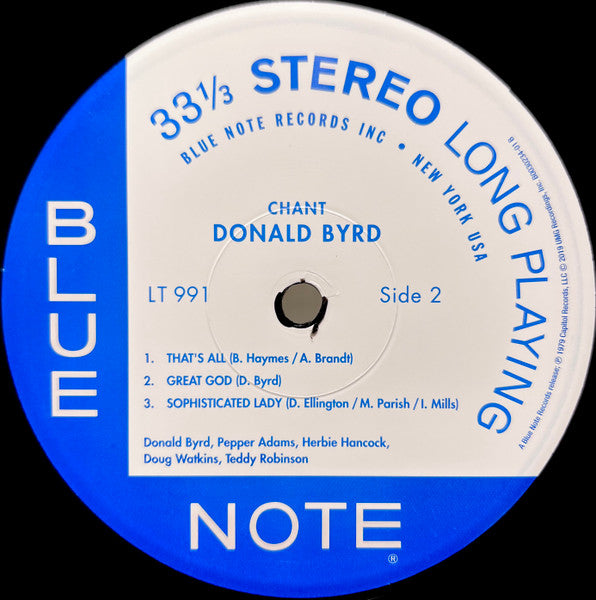 Chant - Byrd, Donald