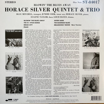 Blowin' The Blues Away - Silver, Horace