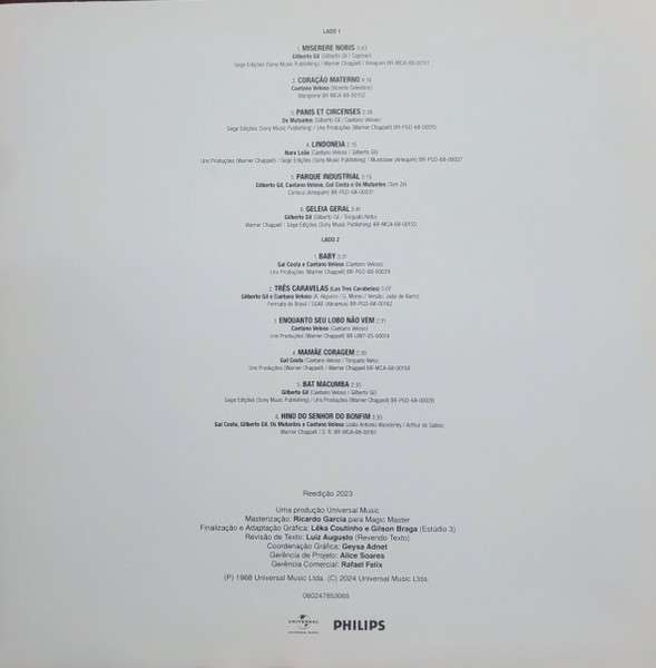Tropicália Ou Panis Et Circencis - Various