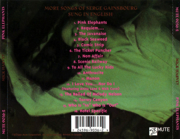 Pink Elephants - Harvey, Mick