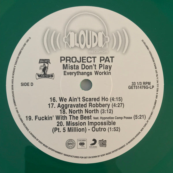 Mista Don't Play: Everythangs Workin - Project Pat