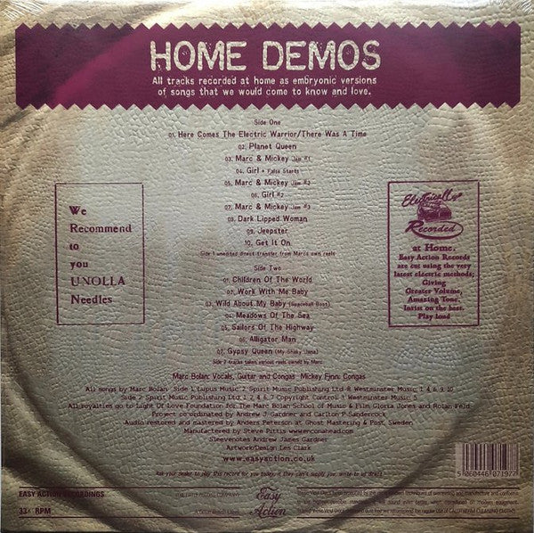 Home Demos Volume 1: There Was A Time - Bolan, Marc