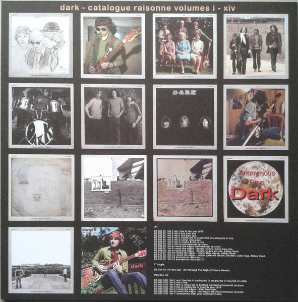 Catalogue Raisonne: Vol 1: Mk.I Live & The Jam 197 - Dark