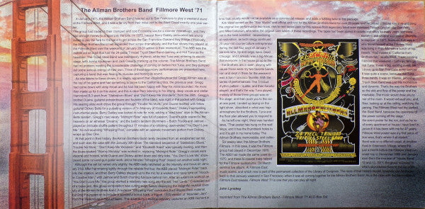 Fillmore West 1-31-71 - Allman Brothers Band, The