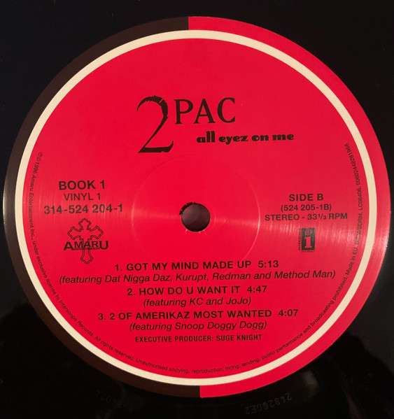 All Eyez On Me [4 LP] - 2pac