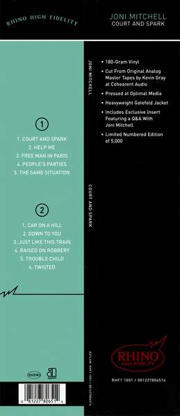 Pre-Order: Court And Spark [Brick & Mortar Exclusive] (Hifi) - Joni Mitchell