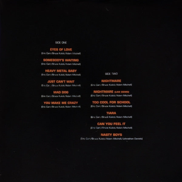 Rockology: The LIQUID VINYL - Carr, Eric from KISS