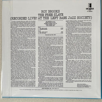 The Free Slave - Brooks, Roy