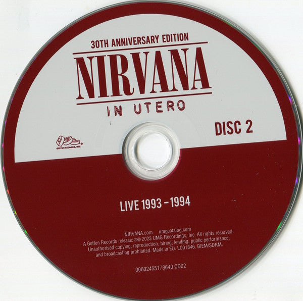 In Utero (30th Anniversary) - Nirvana