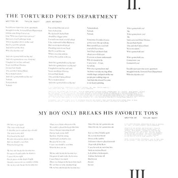The Tortured Poets Department - Swift, Taylor