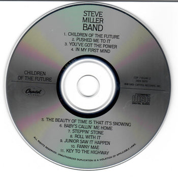 Children Of The Future - Miller, Steve Band