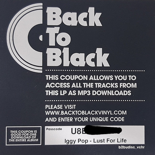 Lust For Life - Pop, Iggy