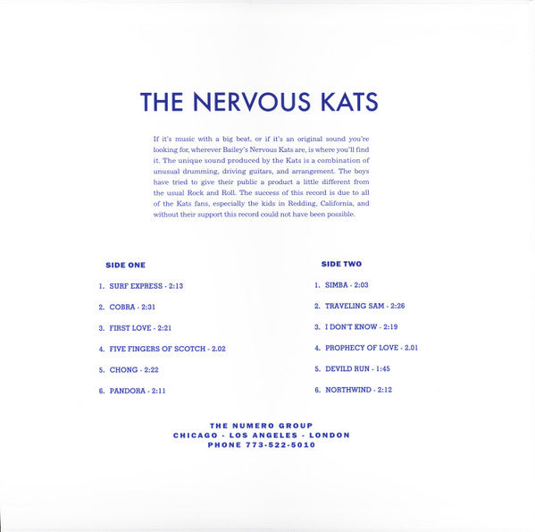 The Nervous Kats - Bailey's Nervous Kats