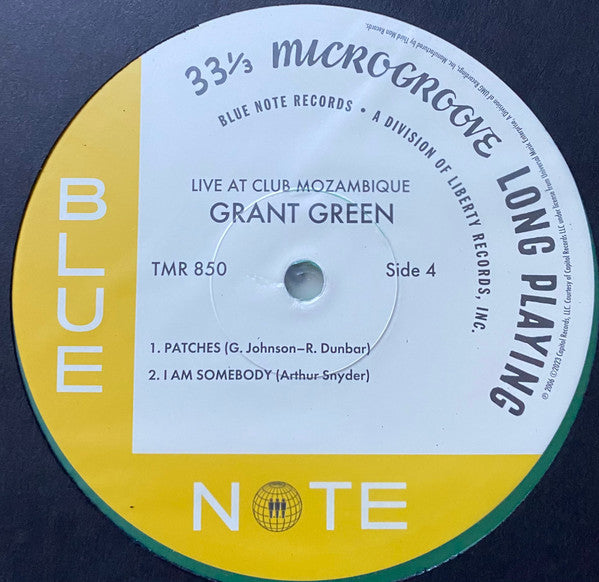 Live At Club Mozambique - Green, Grant